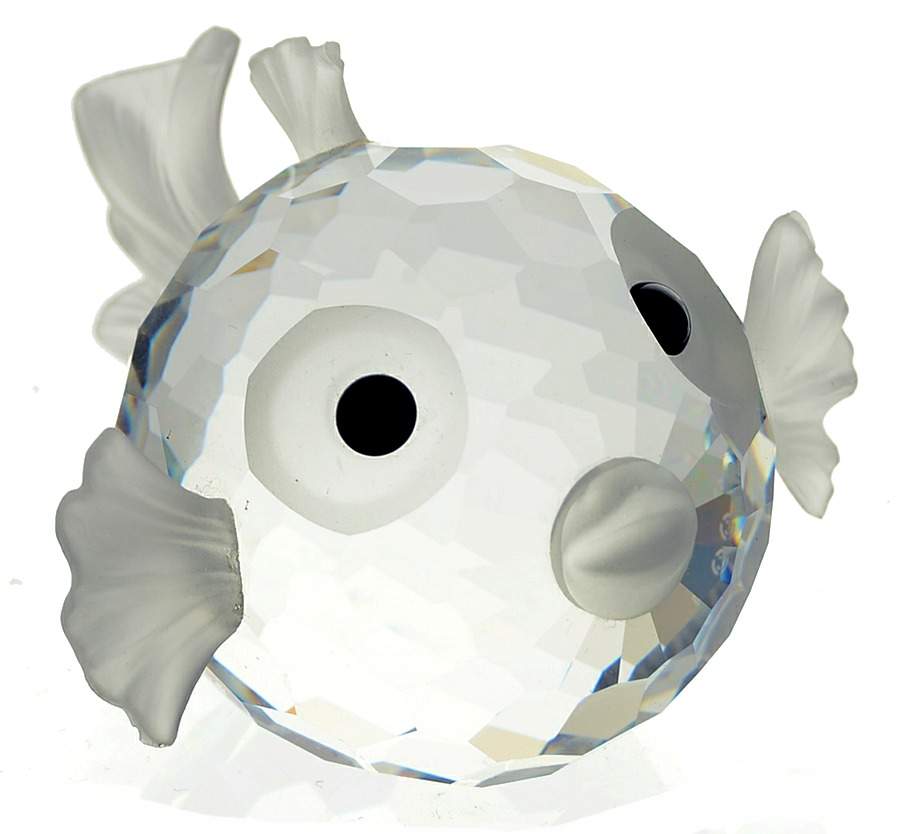 South Sea Blowfish-Large - With Box by Swarovski-1