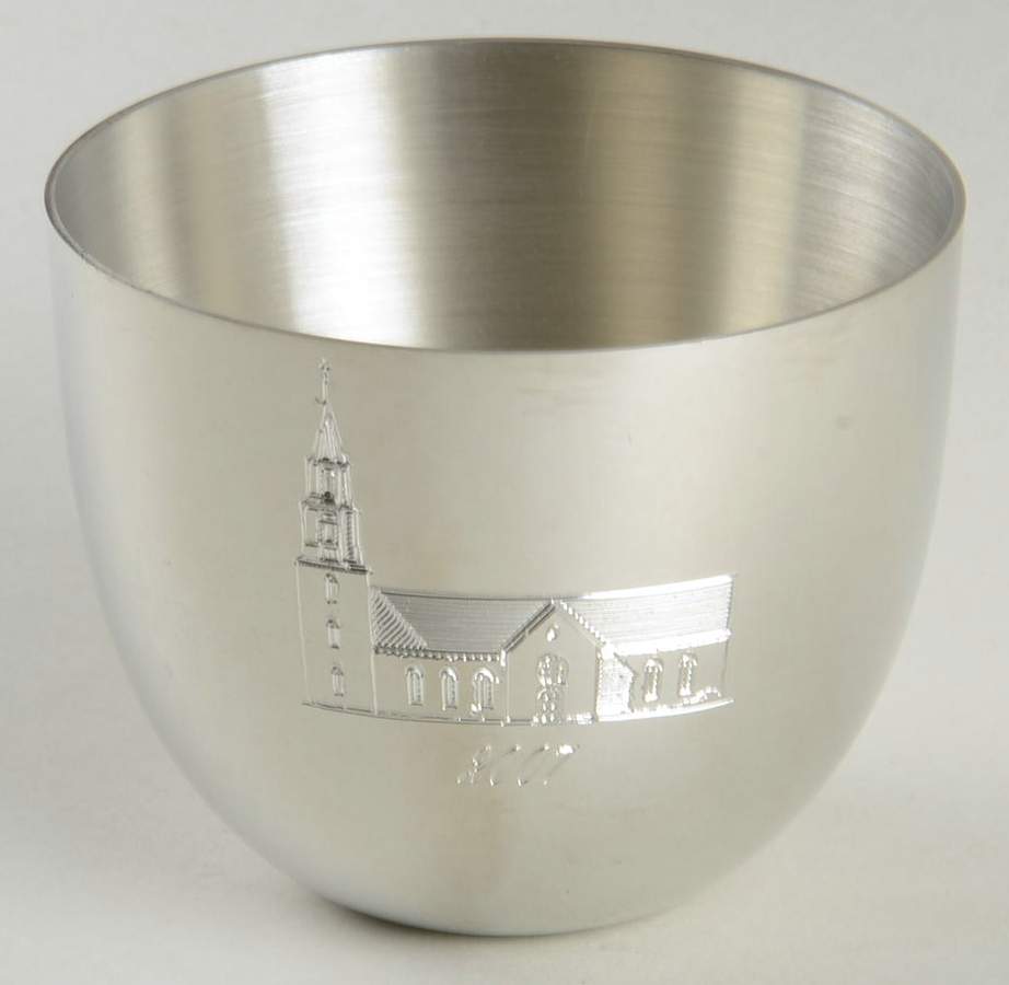 Williamsburg Jefferson Cups Bruton Parish Church - No Box by Salisbury Inc-1