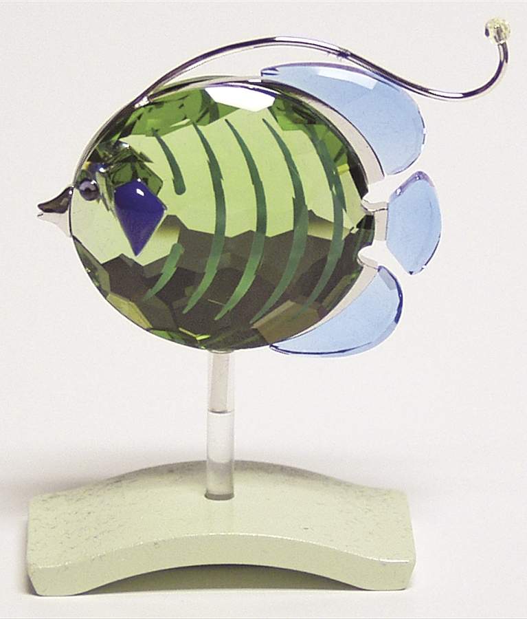 Exotic Fish-Crystal Paradise Chira-Peridot - No Box by Swarovski-1