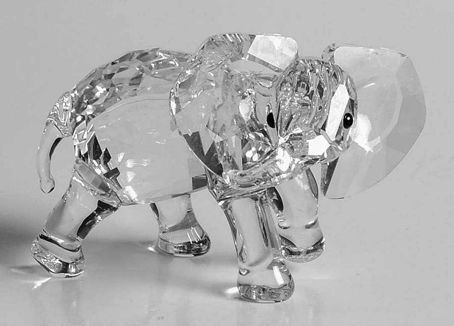 Rare Encounters Little Elephant - No Box by Swarovski-1