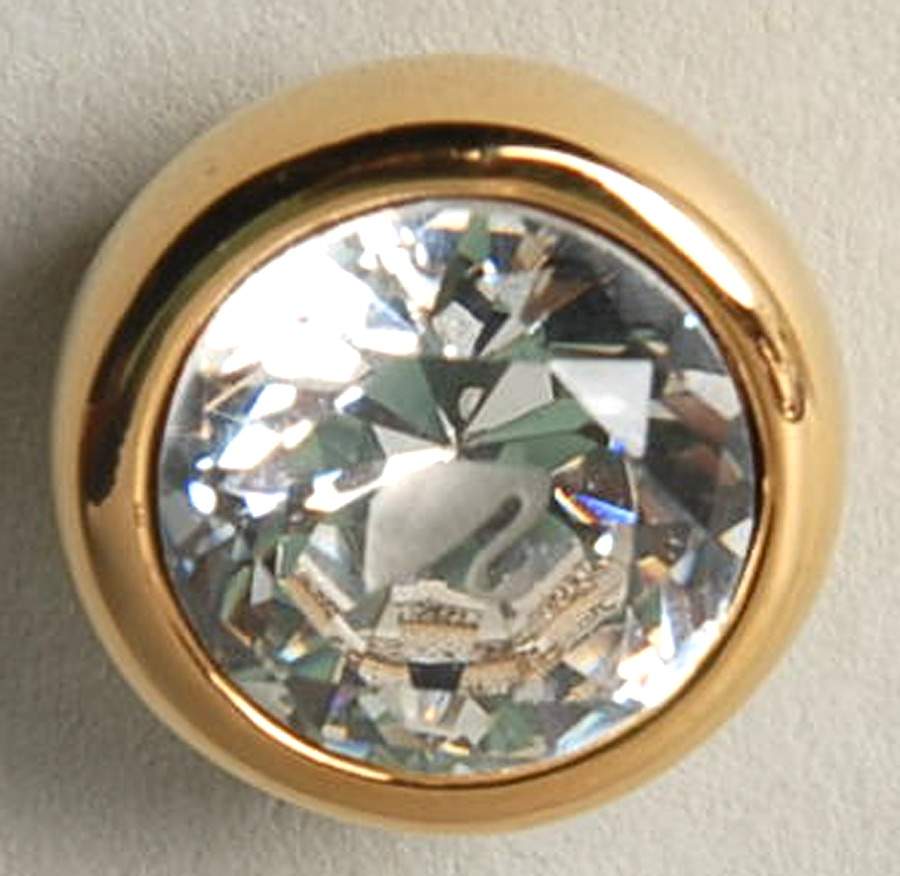 Wattens Jewelry Wattens Small Brooch-Gold - No Box by Swarovski-1
