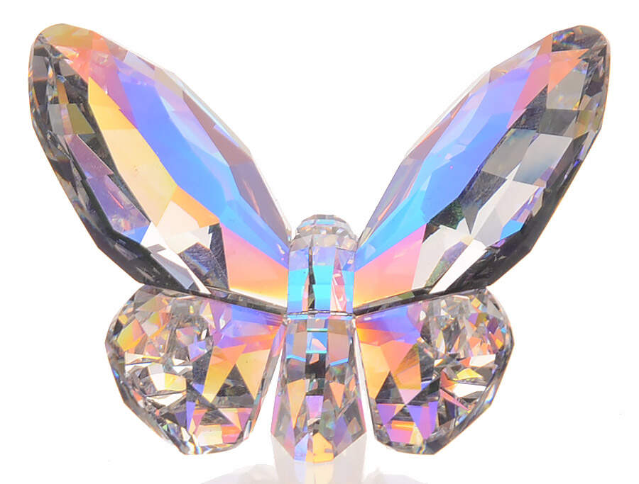 Butterflies Aurora Borealis - No Box by Swarovski-1