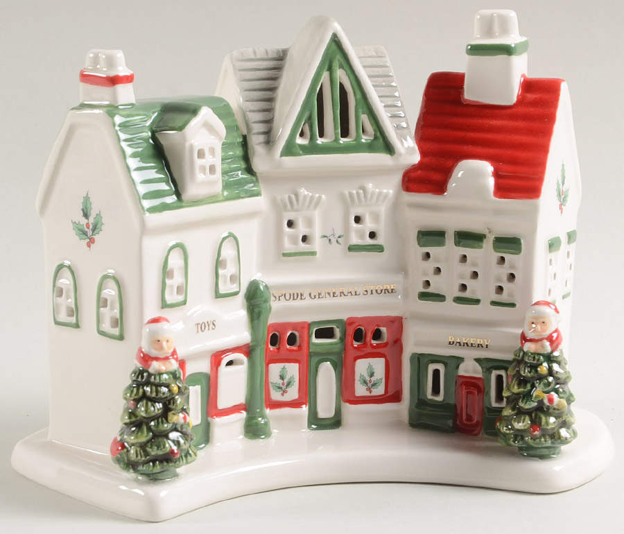 Christmas Village Shoppes - No Box by Spode-1