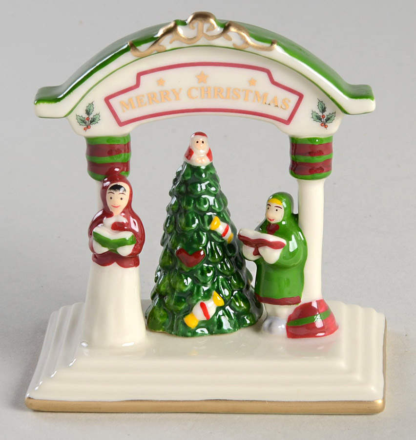 Christmas Village Carolers - With Box by Spode-1