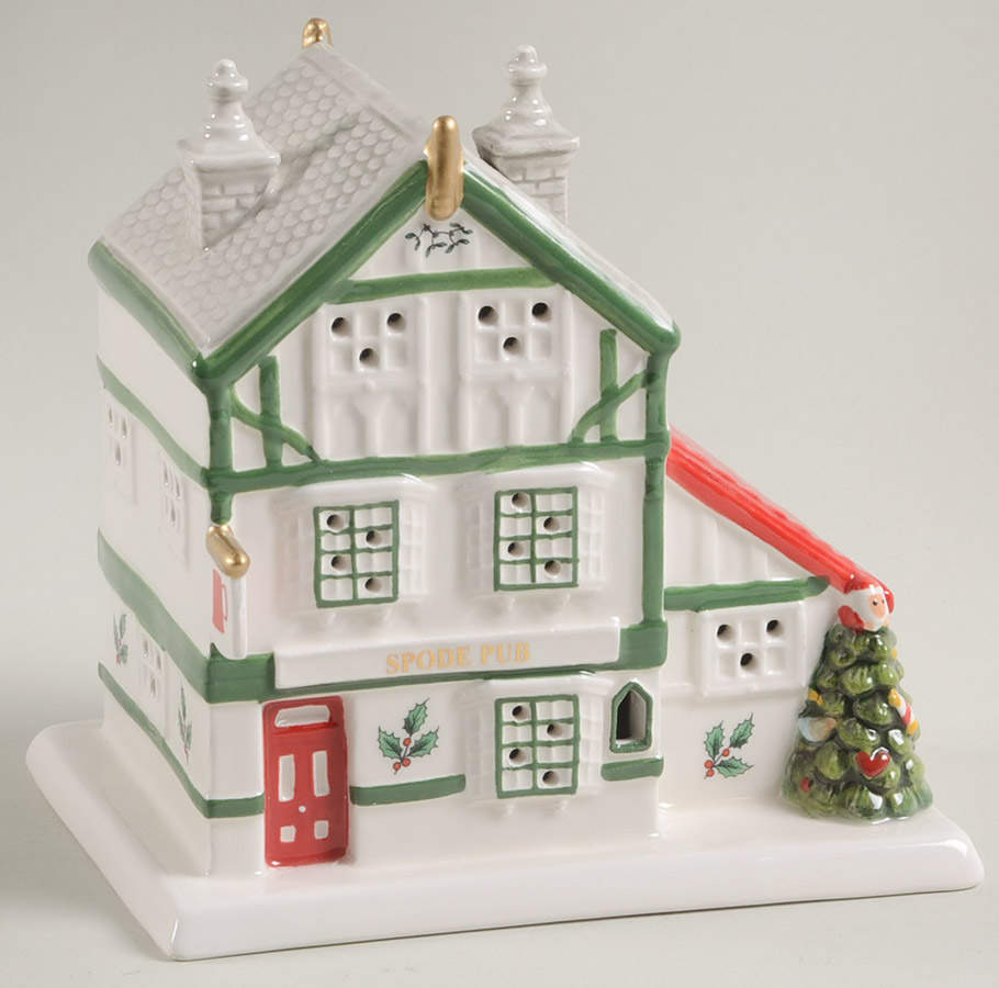 Christmas Village Public House - Boxed by Spode-1