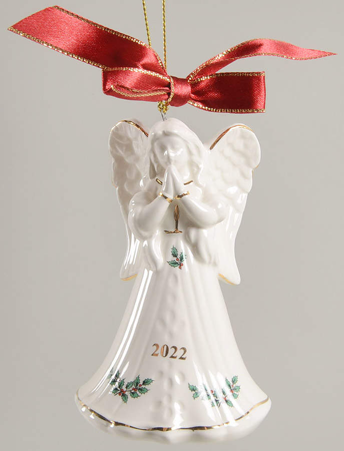 Christmas Tree Ornaments 2022 Dated Angel - Boxed by Spode-1