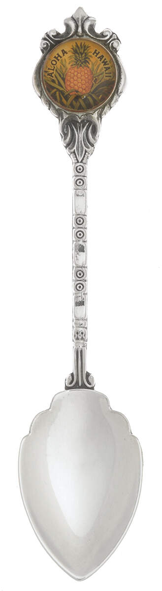 Silverplate Souvenir Spoons Aloha Hawaii - No Box by Stuart Silverplate-1