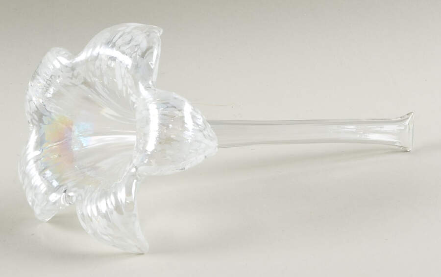 Art Glass Lily Flower - No Box by Silvestri-1