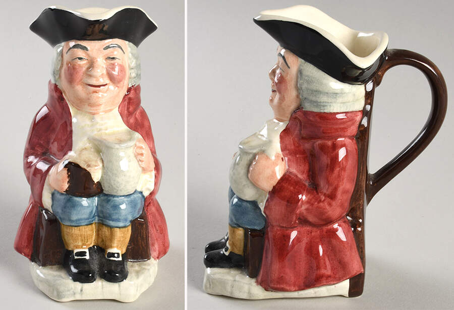 Character Toby Jug Toby - No Box by Shaw & Copestake-1