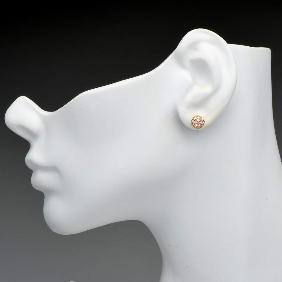 Earrings Emma Rose Gold - Boxed by Swarovski-3