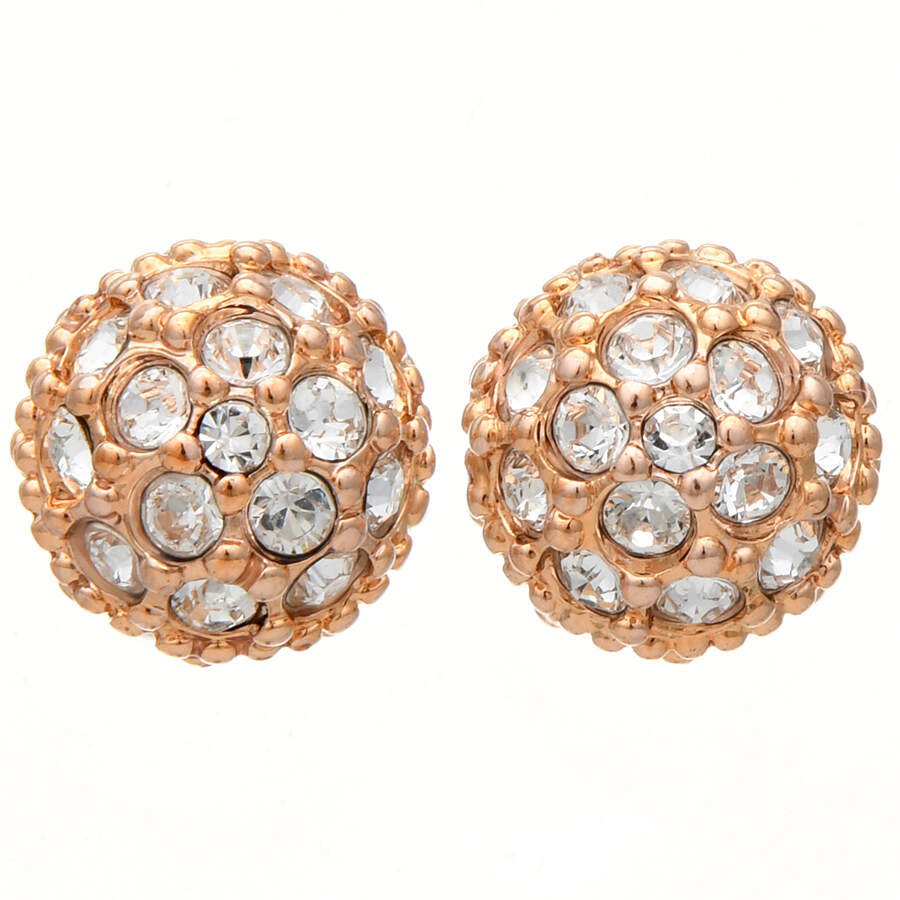 Earrings Emma Rose Gold - No Box by Swarovski-1