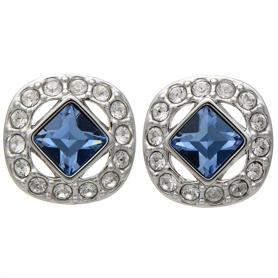 Earrings Una Angelic Light Blue - Boxed by Swarovski-1