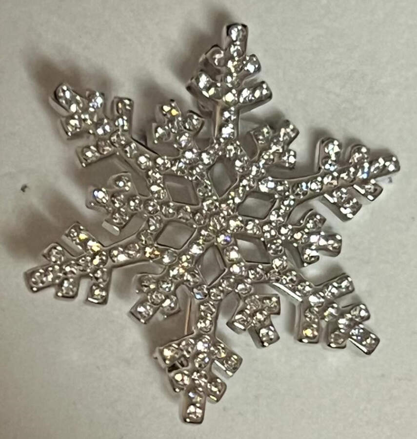 Brooches - Pins Snowflake Brooch - No Box by Swarovski-1