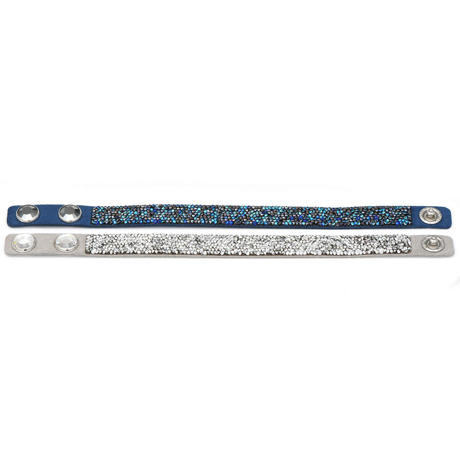 Bracelets Crystal Rock Bracelet Set - Blue - Boxed by Swarovski-1