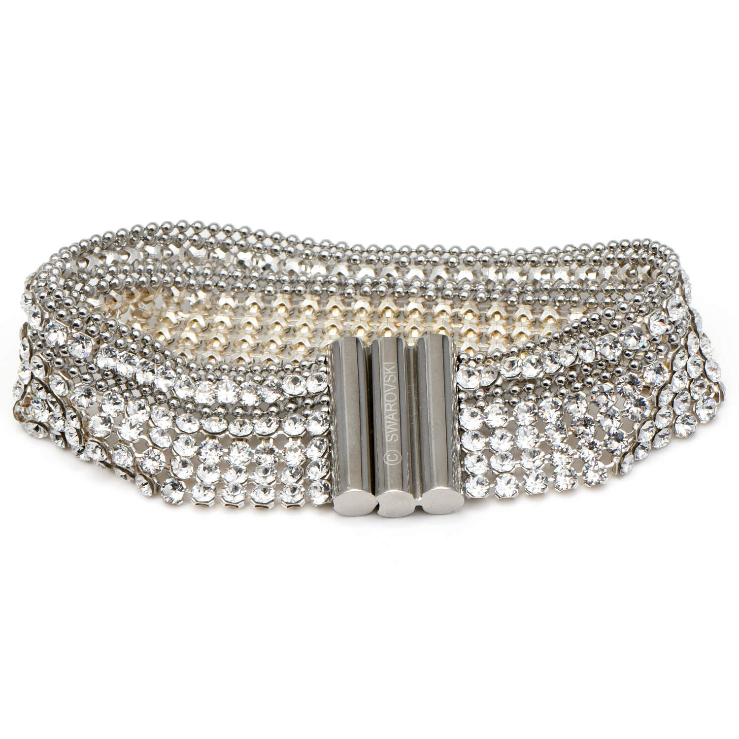 Bracelets Fit - Rhodium Bracelet - No Box by Swarovski-1