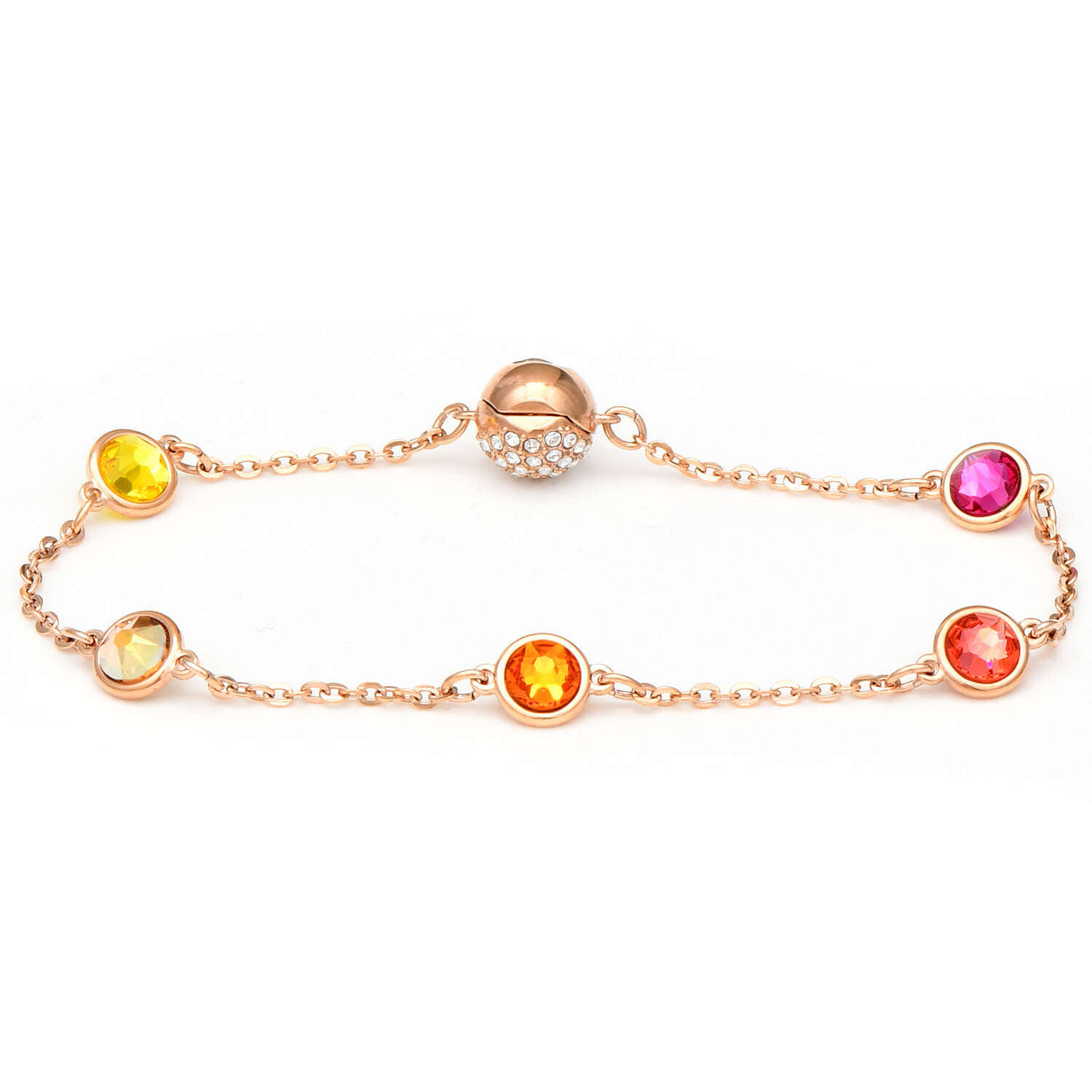 Bracelets Remix Bracelet - Orange - Boxed by Swarovski-1