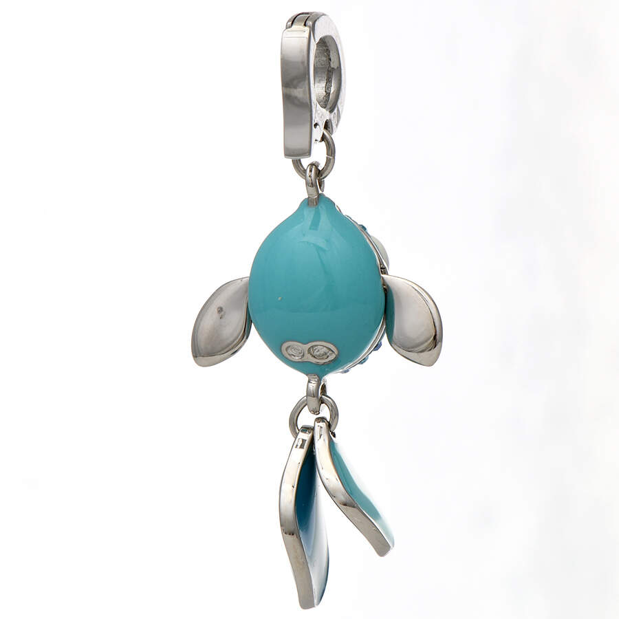 Charms Lychee Fish Blue Charm - No Box by Swarovski-2
