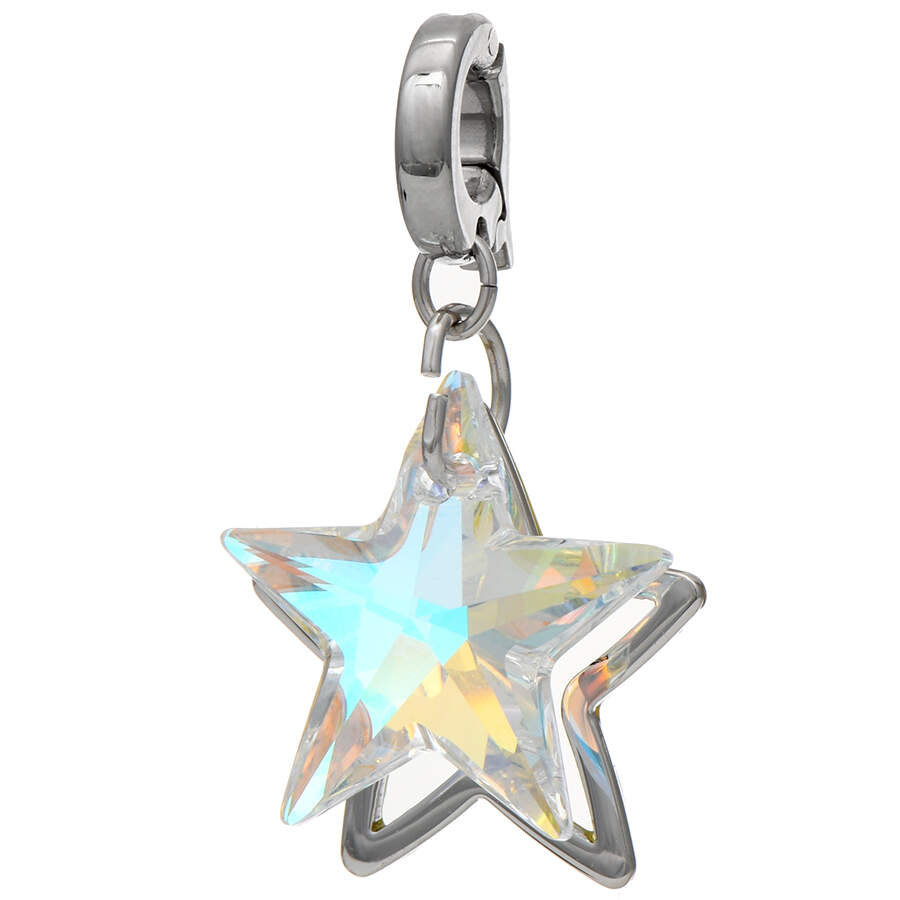 Charms Double Star Charm - No Box by Swarovski-1