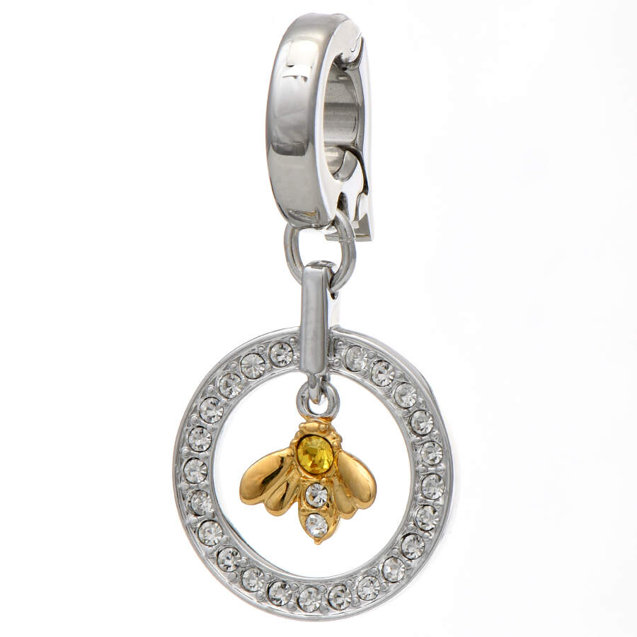 Charms Framed Bee Charm - Boxed by Swarovski-1