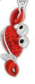Charms Crab Charm - Boxed by Swarovski-1