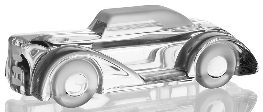 Crystal Classic Car Paperweights Classic Cadillac - No Box by Sasaki-1