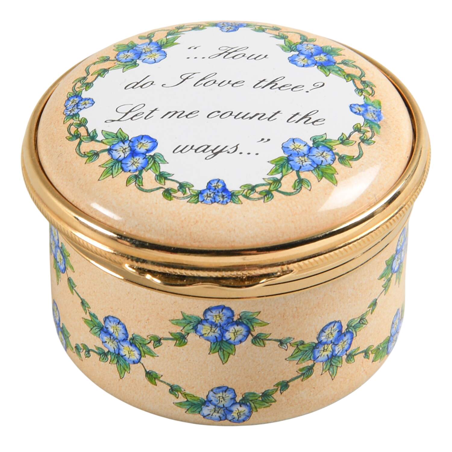 Marshall Enamels Boxes How Do I Love Thee? - No Box by Staffordshire Enamels-1