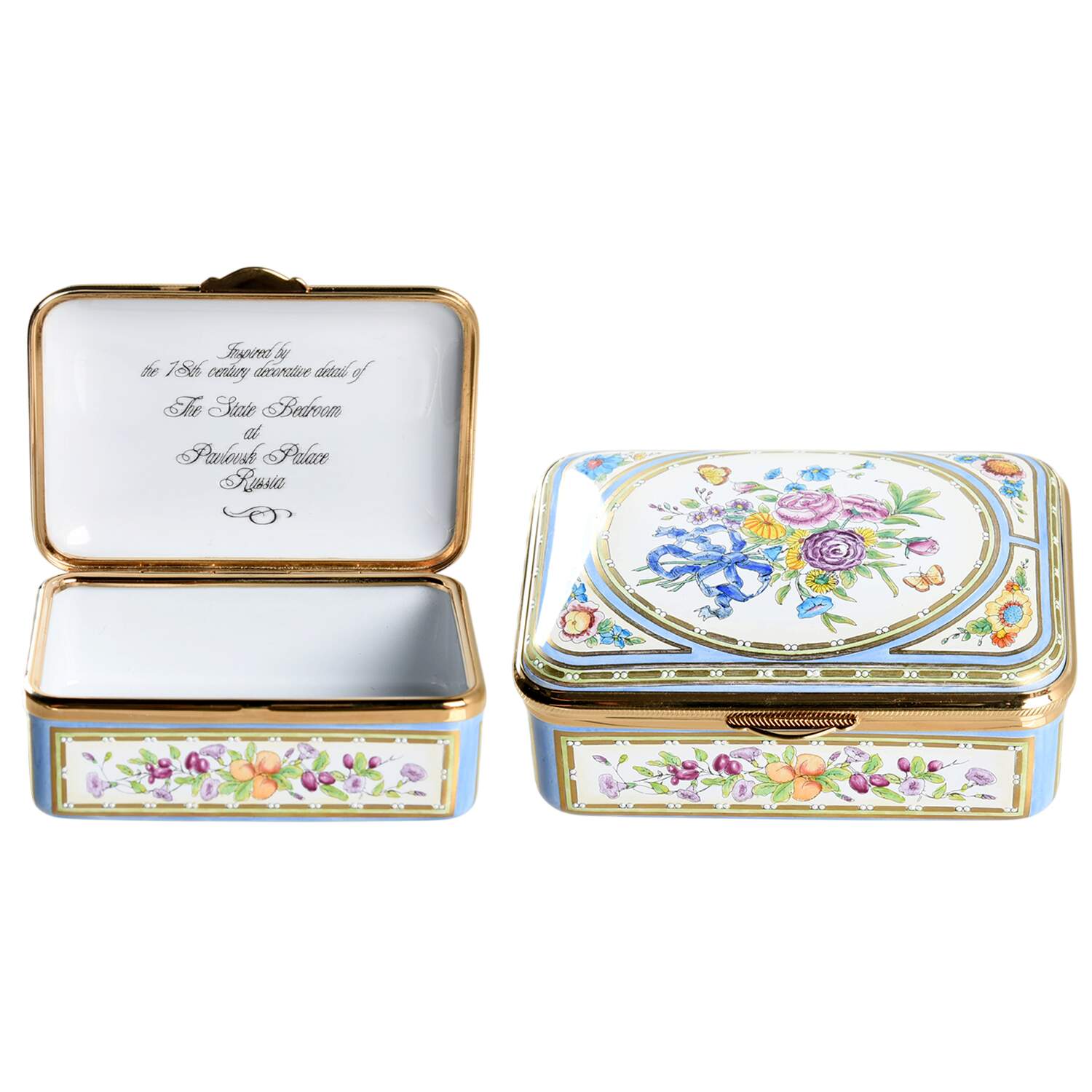 Marshall Enamels Boxes The Pavlovsk Palace - No Box by Staffordshire Enamels-1