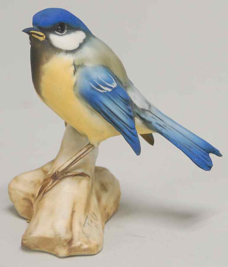 Tay Figurine Chickadee On Branch - No Box by Tay Porcelain-1