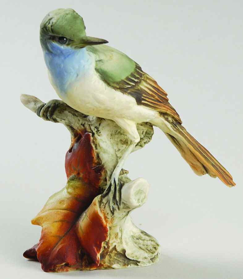 Tay Figurine Blue-Gray Bird - No Box by Tay Porcelain-1