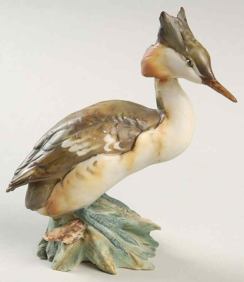 Tay Figurine Earred Grebe - No Box by Tay Porcelain-1