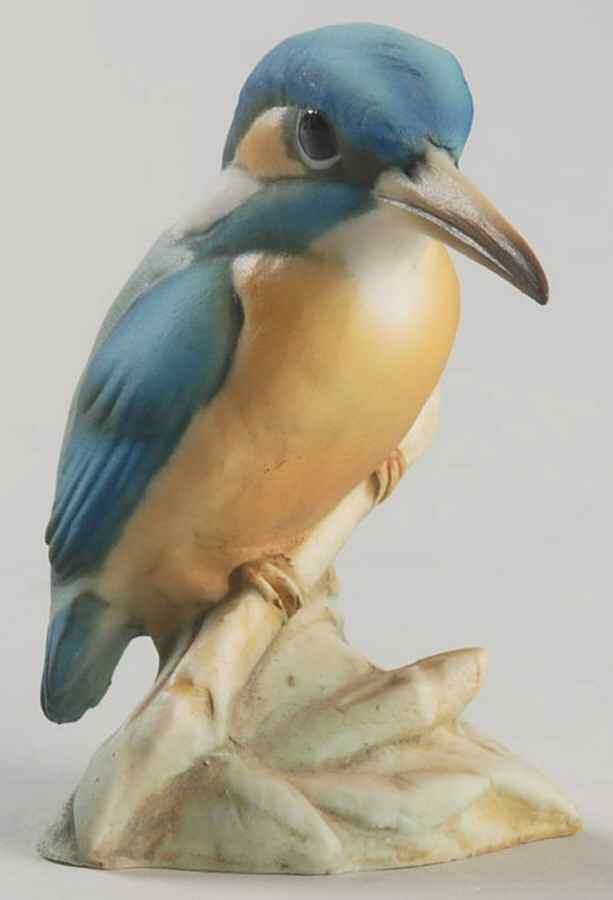 Tay Figurine Kingfisher - No Box by Tay Porcelain-1