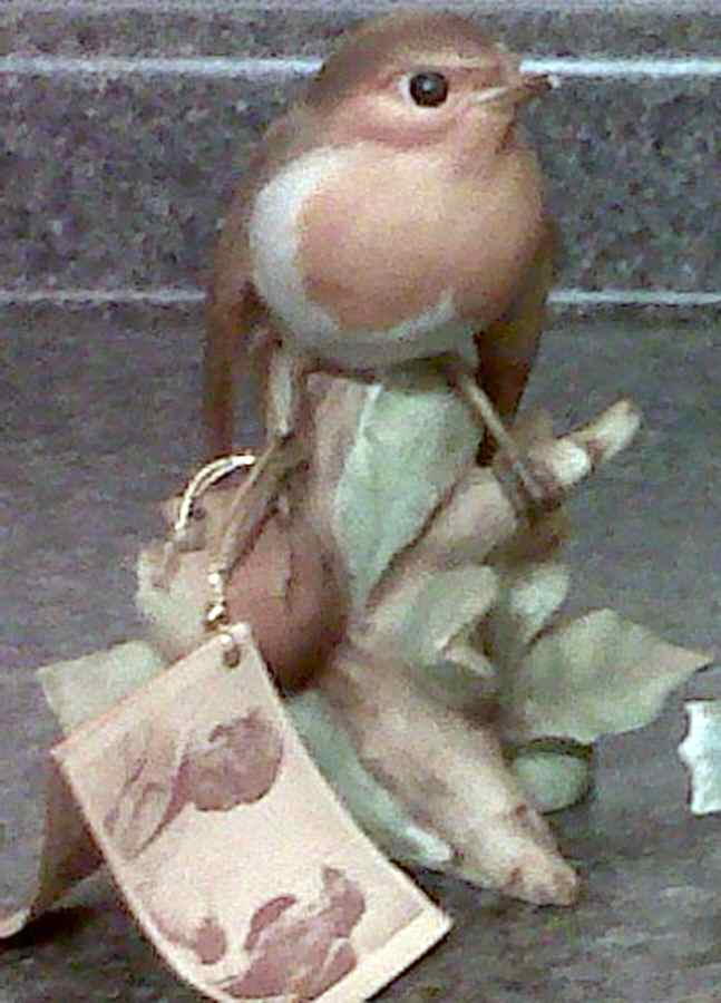 Tay Figurine Snow Bunting - No Box 60 by Tay Porcelain-1