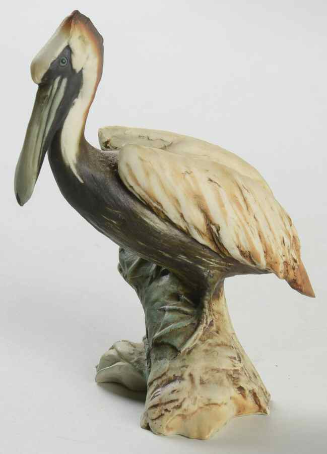 Tay Figurine Brown Pelican - No Box by Tay Porcelain-1