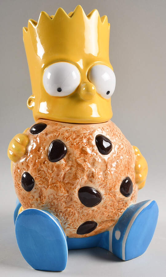 Treasure Craft Cookie Jar The Simpsons-Bart - Boxed by Treasure Craft-1