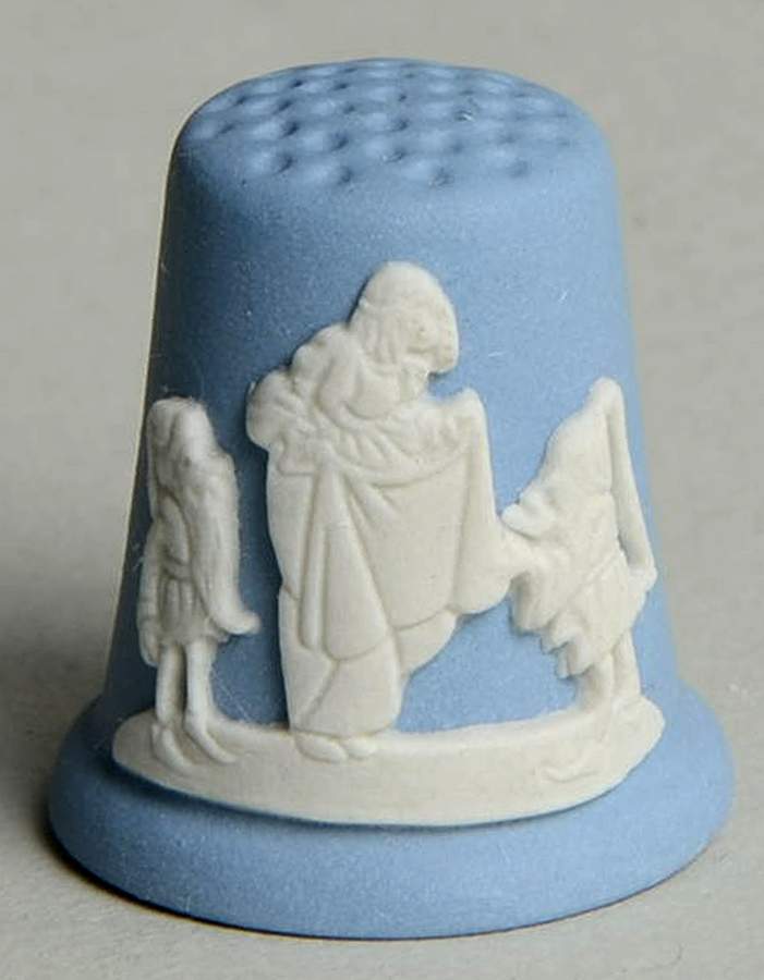 Wedgwood Fairy Tales Snow White And The Seven Dwarfs - No Box by Thimble Coll Club-1