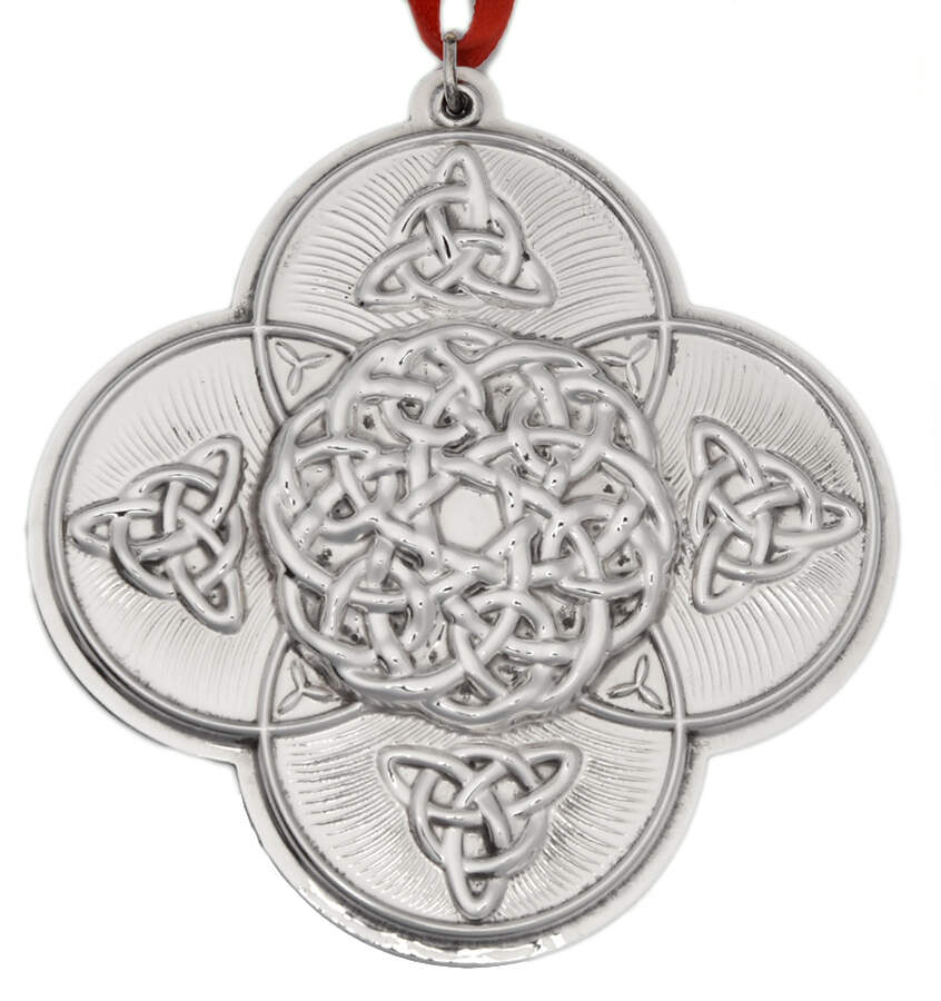 Celtic Series-Ornament 2006 Celtic Knot - Boxed by Towle Silver-1