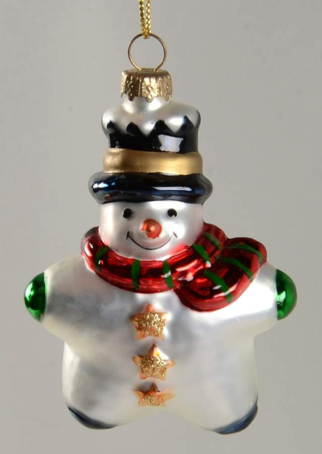 Museum Series Snowman With Gold Stars - No Box by Thomas Pacconi-1