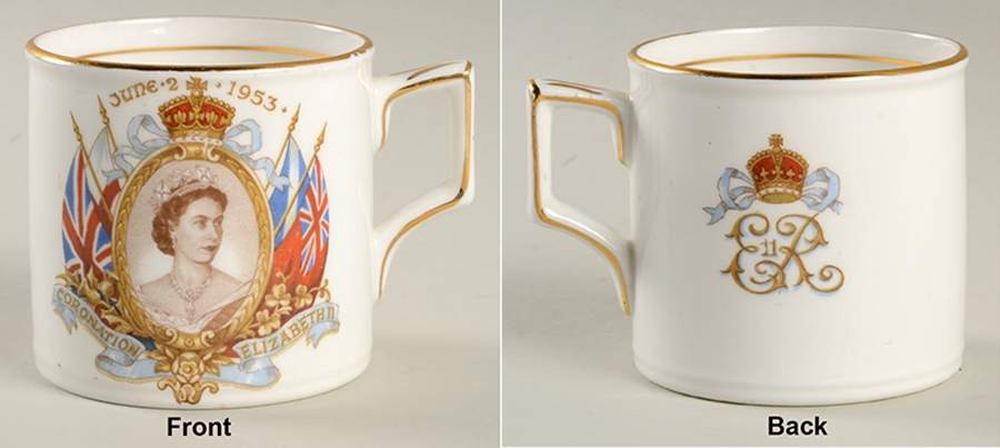 Royalty Giftware Elizabeth Ii Coronation Cup - No Box by Taylor & Kent-1