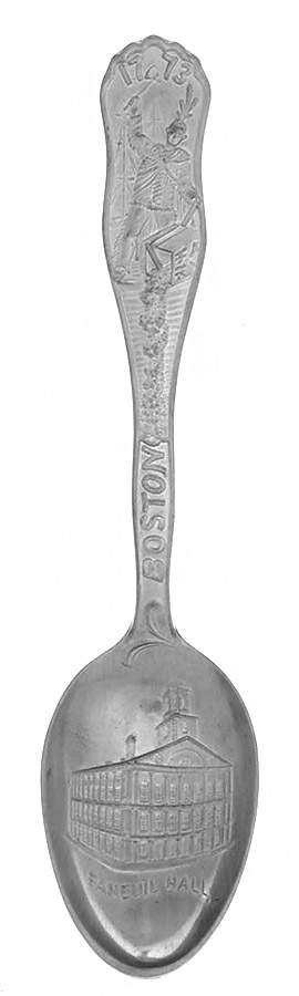 American Revolution Spoon Bunker Hill-1775 - No Box by Towle Silver-1