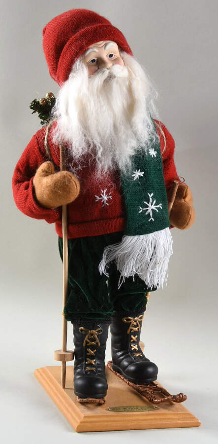 Old World Santa Collection Snowshoe Santa - No Box by Target-1