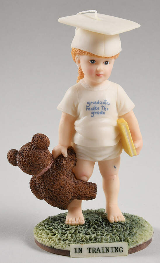 In Training By Fran Baggett Ready For Tomorrow-Graduate,Girl - Boxed by Tlc Greetings-1