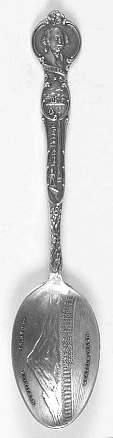 Souvenir Spoons Mt Rainer Washington - No Box by Joseph Mayer (USA)-1