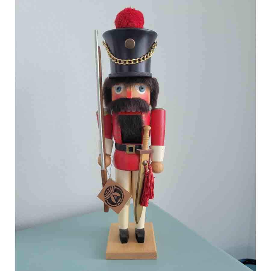 Seiffener Nutcrackers Soldier/Guard - No Box by Christian Ulbricht-1
