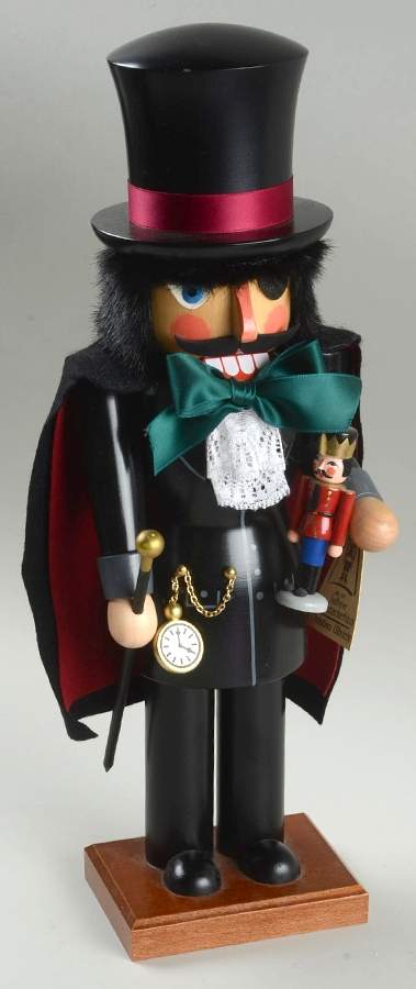Seiffener Nutcrackers Herr Drosselmeyer - With Box by Christian Ulbricht-1