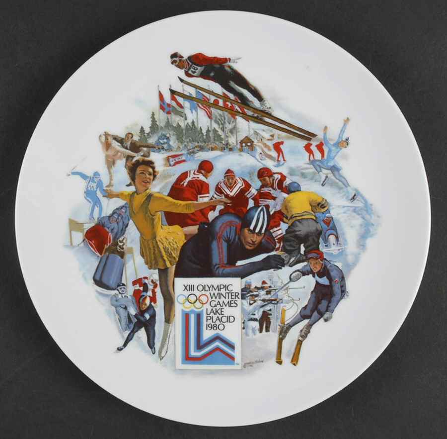 Olympic Games Xiii Olympic Games-Lake Placid - With Box by Viletta-1