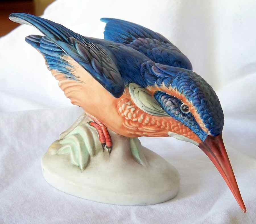 Vista Alegre Figurines Kingfisher - Boxed by Vista Alegre-1