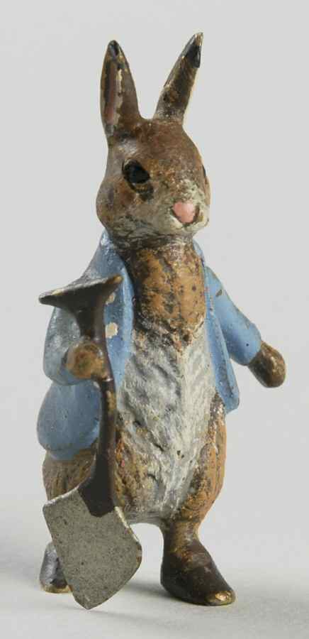 Beatrix Potter Peter Gardening - No Box by Vienna Bronze-1