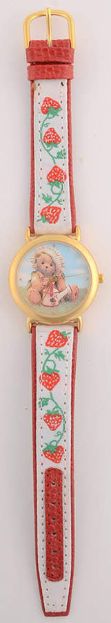 Cherished Teddies Watches Strawberry Bear  - With Box by Valdawn Inc-1