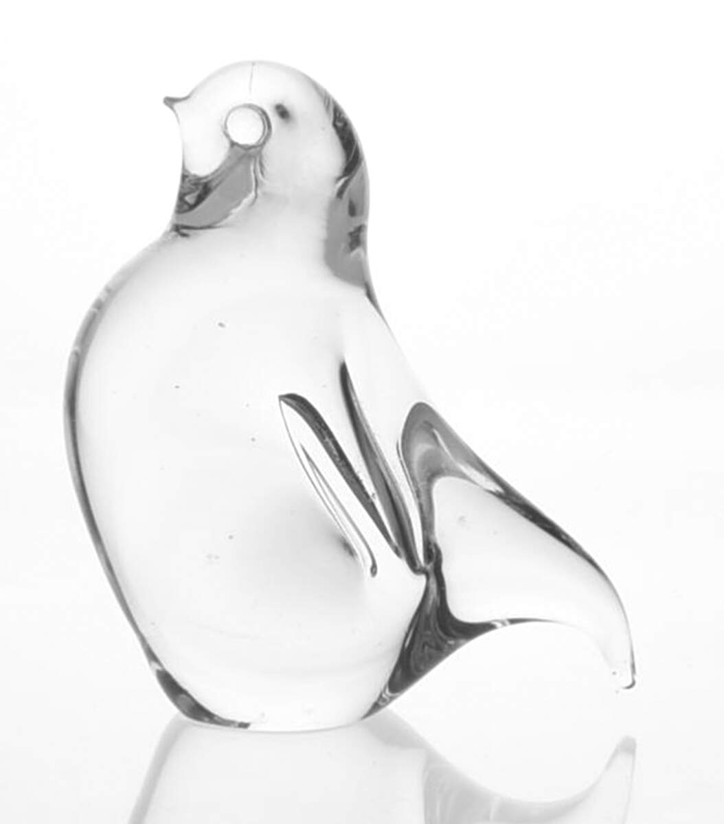 Vilca Crystal Figurines Penguin-Clear - No Box by Vilca-1