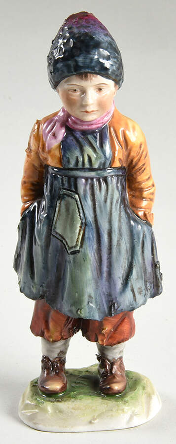 Rudolf Kammer Child With Apron And Scarf - No Box by Rudolf Kammer-1